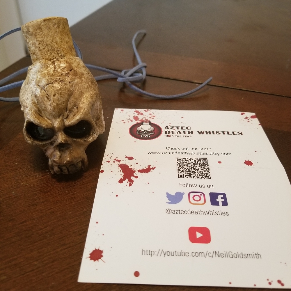 Aztec Death Whistle (As seen on new Ghostbusters movie)